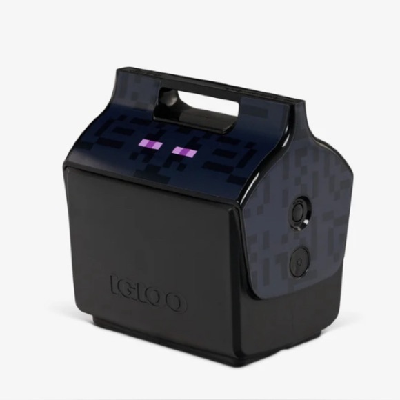 Minecraft Enderman Igloo Playmate 7 Qt Cooler NWT - Picture 1 of 9